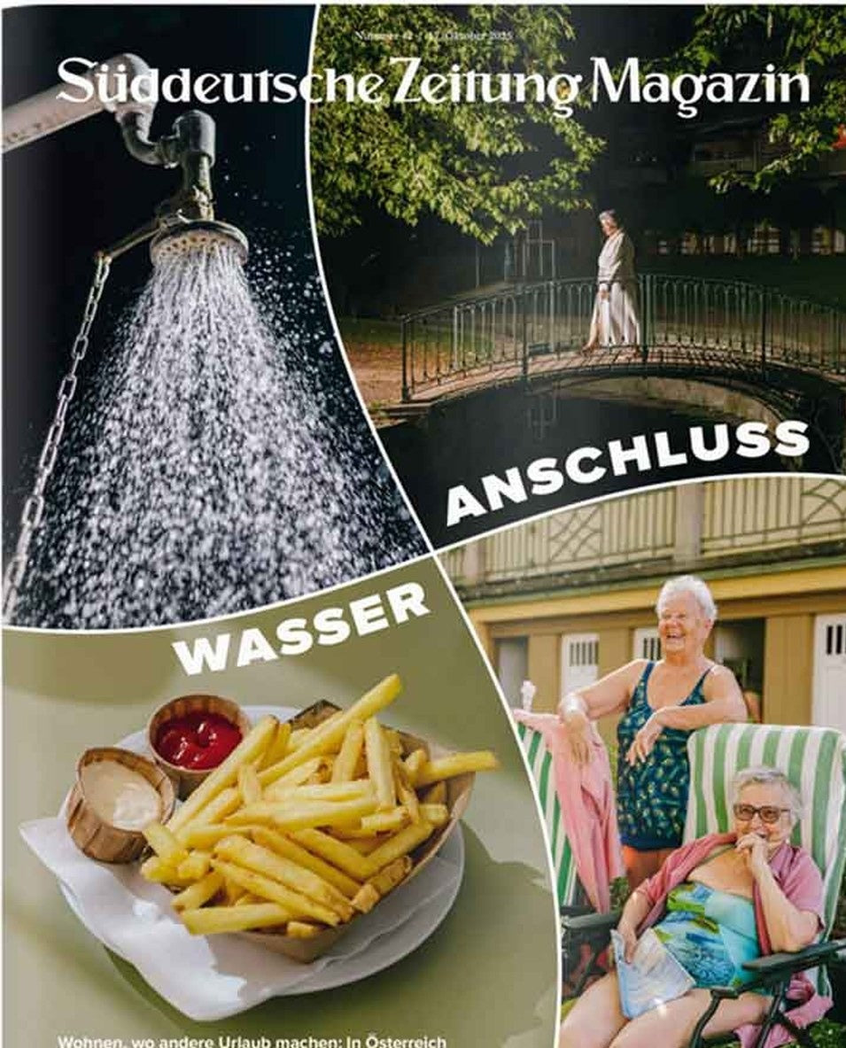 Süddeutsche Zeitung Magazin Deutschland 2025-42 Österreich Freibäder Freibad-Kultur