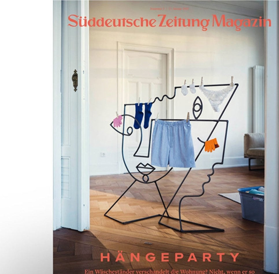 Süddeutsche Zeitung Magazin Deutschland 2025-03 Designer-Wäscheständer Inneneinrichtung Wäschezubehör