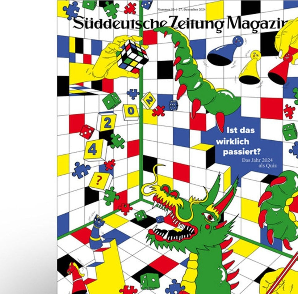 Süddeutsche Zeitung Magazin Deutschland 2024-52 Jahresrückblick 2024 Brettspiele Puzzles