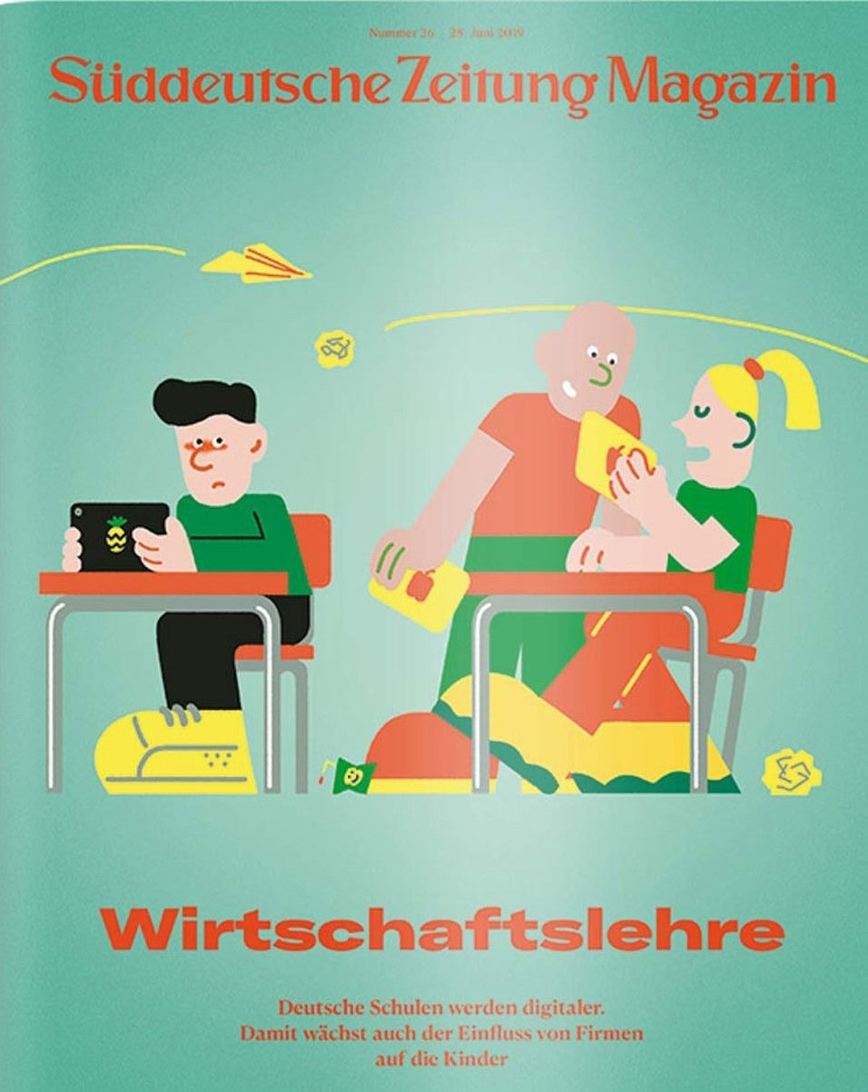 Süddeutsche Zeitung Magazin Deutschland 2019-26 Digitalisierung Schulen Wirtschaftserziehung Technologie Im Unterricht