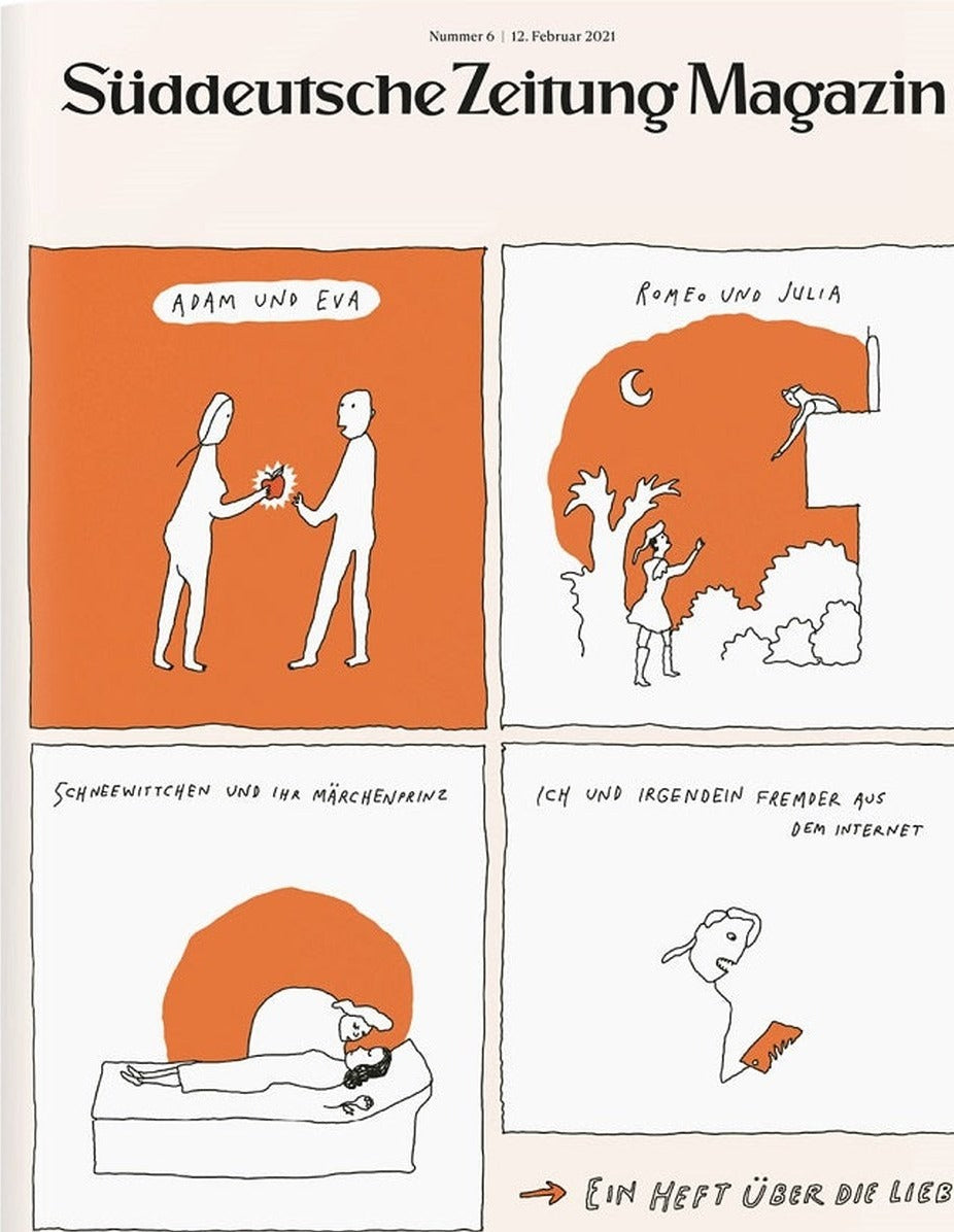 Süddeutsche Zeitung Magazin Deutschland 2021-06 Liebesgeschichten Adam Und Eva Romeo Und Julia