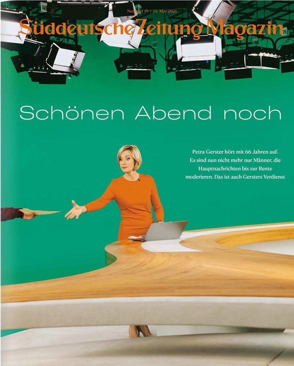 Süddeutsche Zeitung Magazin Deutschland 2021-19 Petra Gerster
