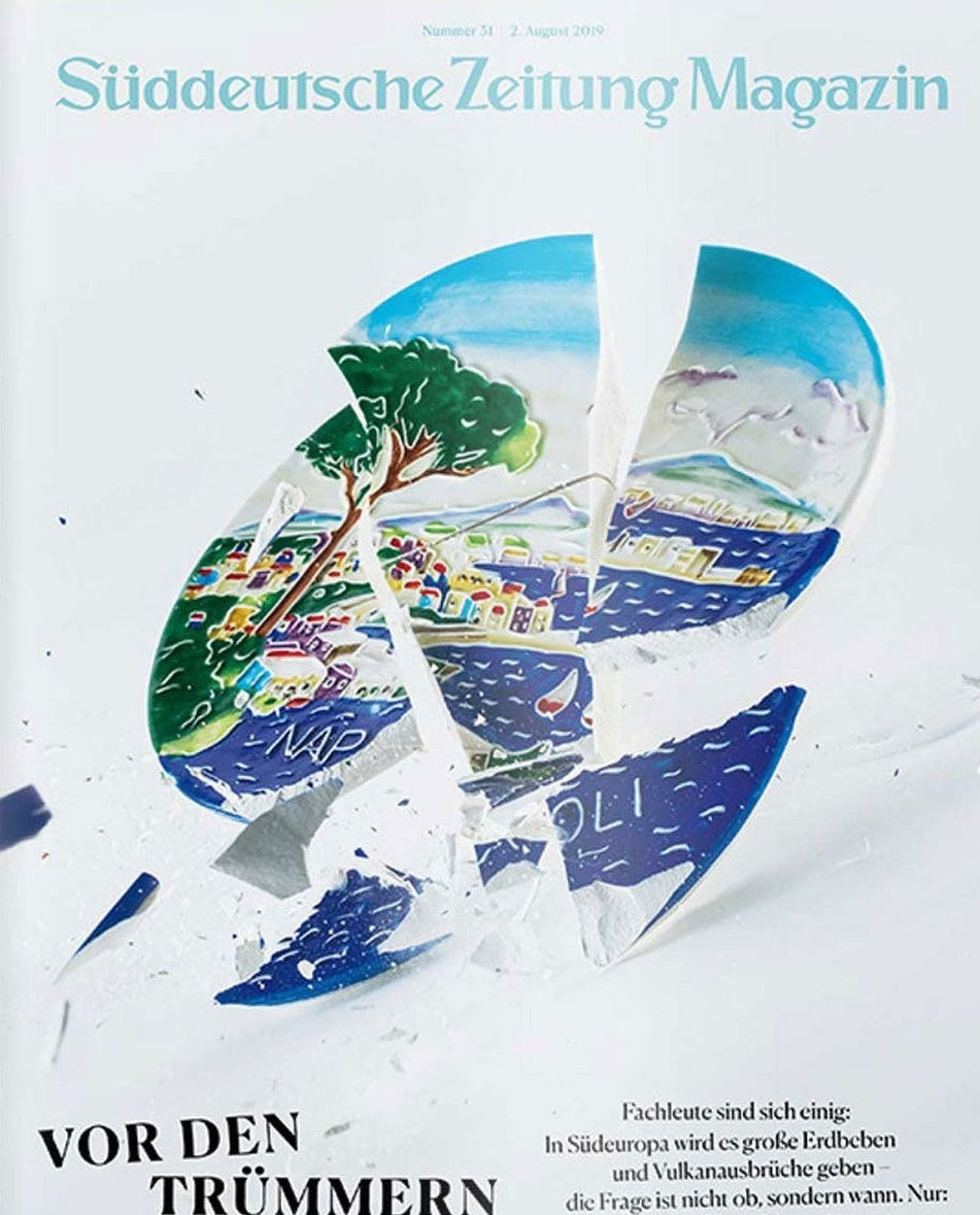 Süddeutsche Zeitung Magazin Deutschland 2019-31 Naturkatastrophen Südeuropa Erdbeben Vulkanausbrüche