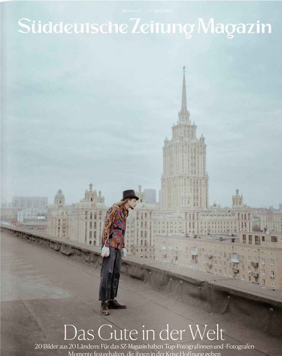 Süddeutsche Zeitung Magazin Deutschland 2020-17 Moskau Stadtbild Hotel Ukraina Stalinistische Architektur