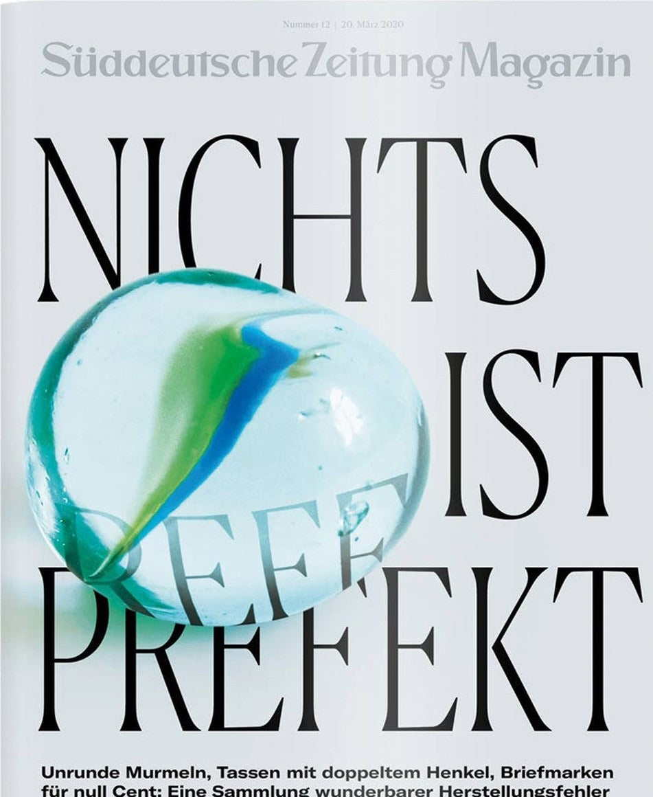 Süddeutsche Zeitung Magazin Deutschland 2020-12 Produktionsfehler Unvollkommene Produkte Unrunde Murmeln