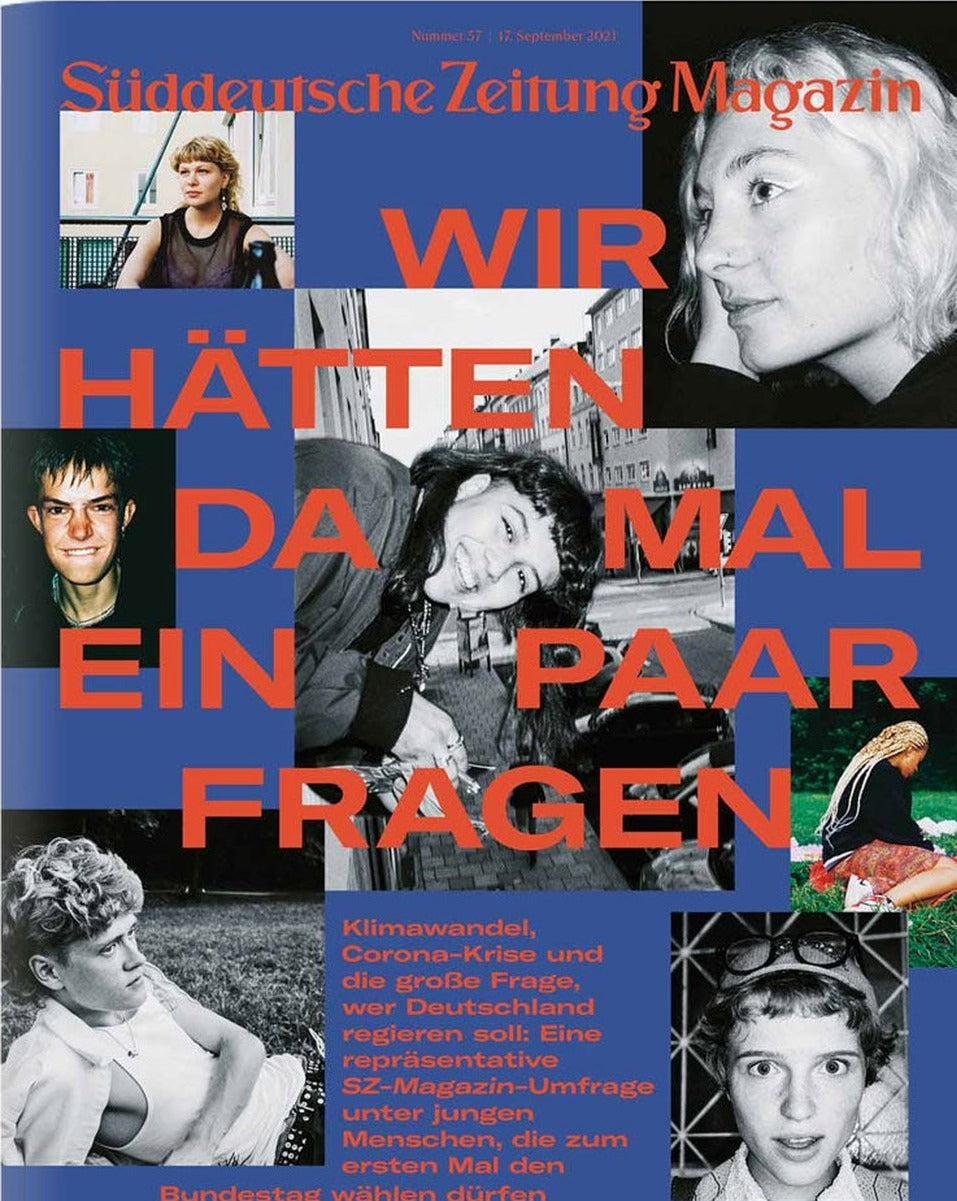 Süddeutsche Zeitung Magazin Deutschland 2021-37 Bundestagswahl 2021 Erstwähler Jugend Und Politik