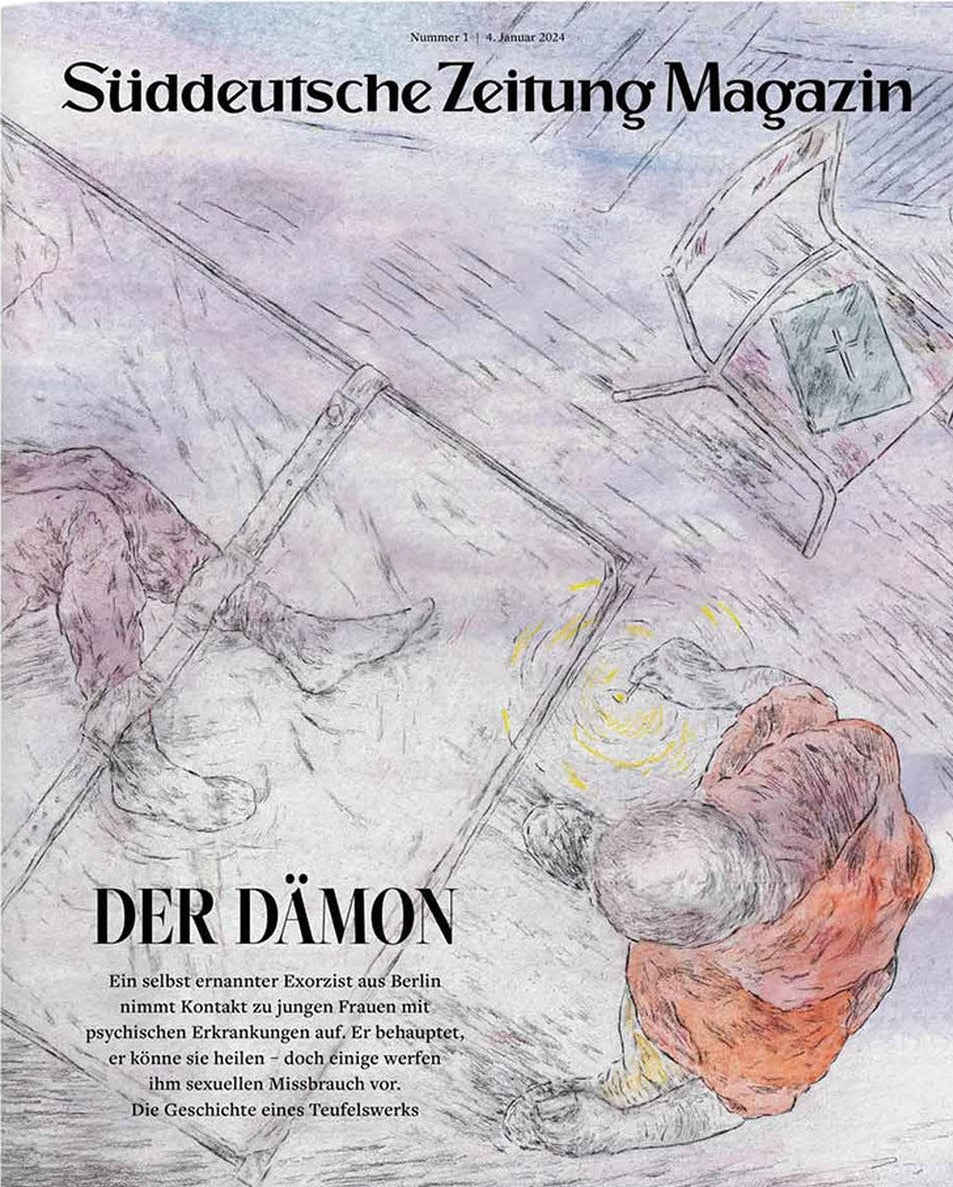 Süddeutsche Zeitung Magazin Deutschland 2024-01 Exorzismus Sexueller Missbrauch Psychische Erkrankungen