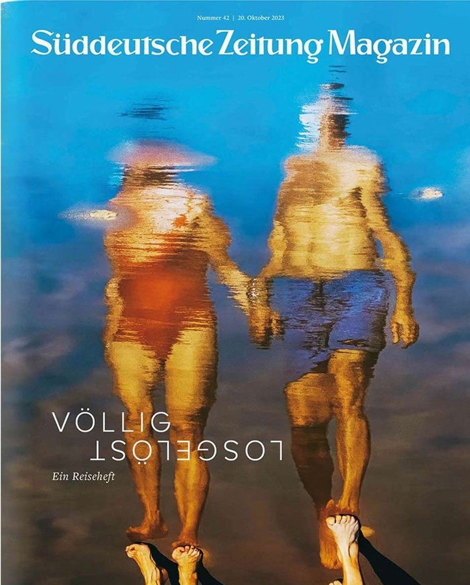 Süddeutsche Zeitung Magazin Deutschland 2023-42 Reisen Strand Spiegelungsfotografie