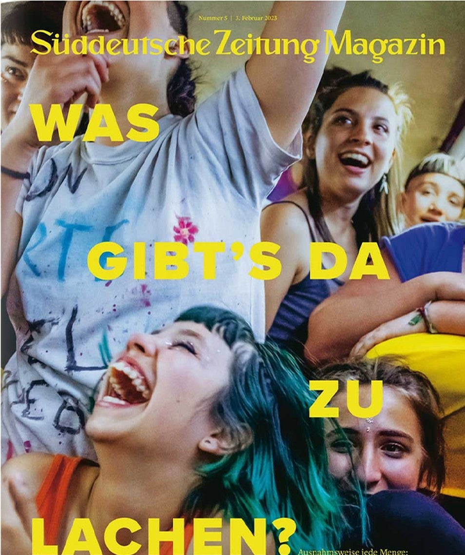 Süddeutsche Zeitung Magazin Deutschland 2023-05 Lachen Glück Psychisches Wohlbefinden