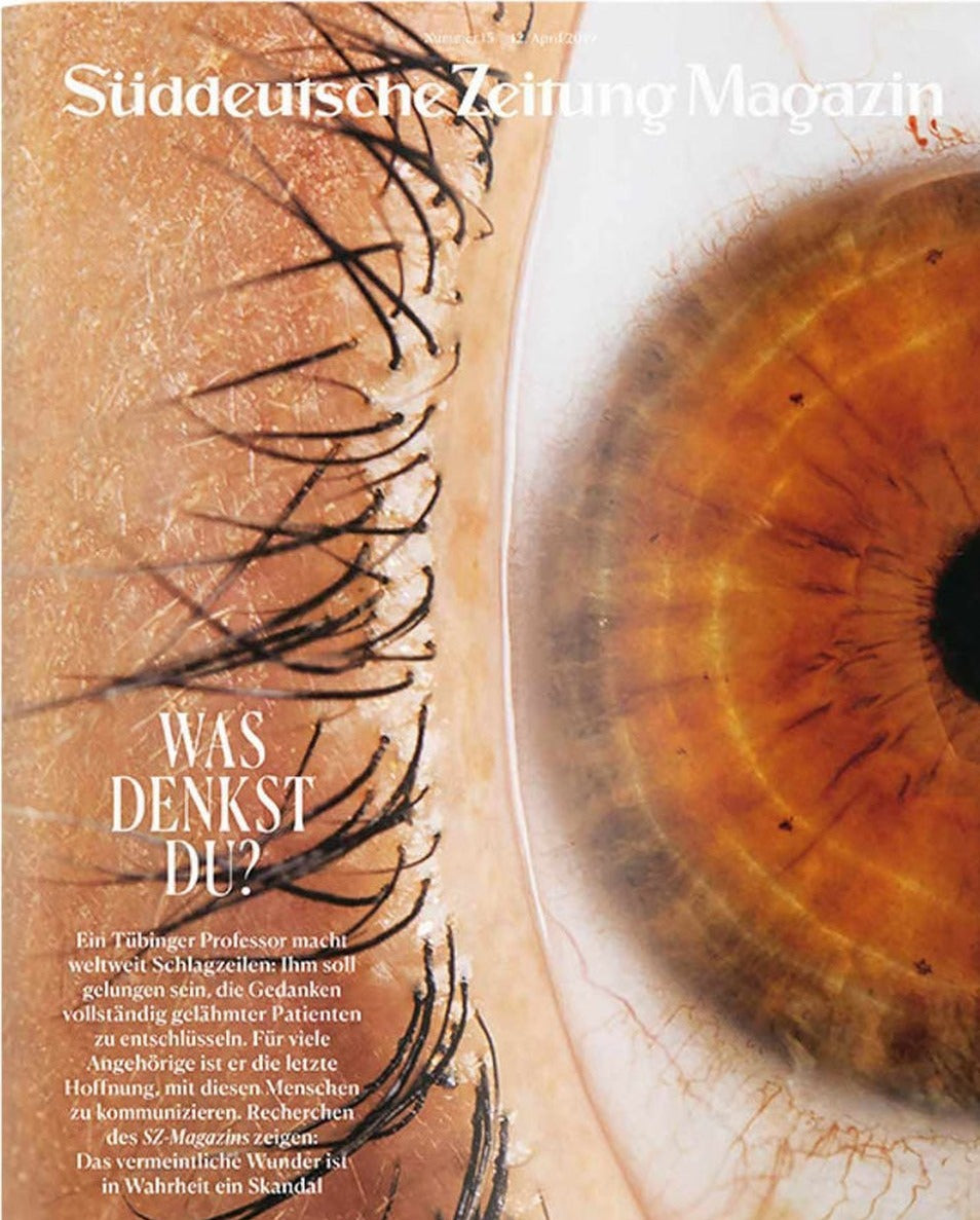 Süddeutsche Zeitung Magazin Deutschland 2019-15 Neurowissenschaft Gehirn-Computer-Schnittstelle Locked-in-Syndrom