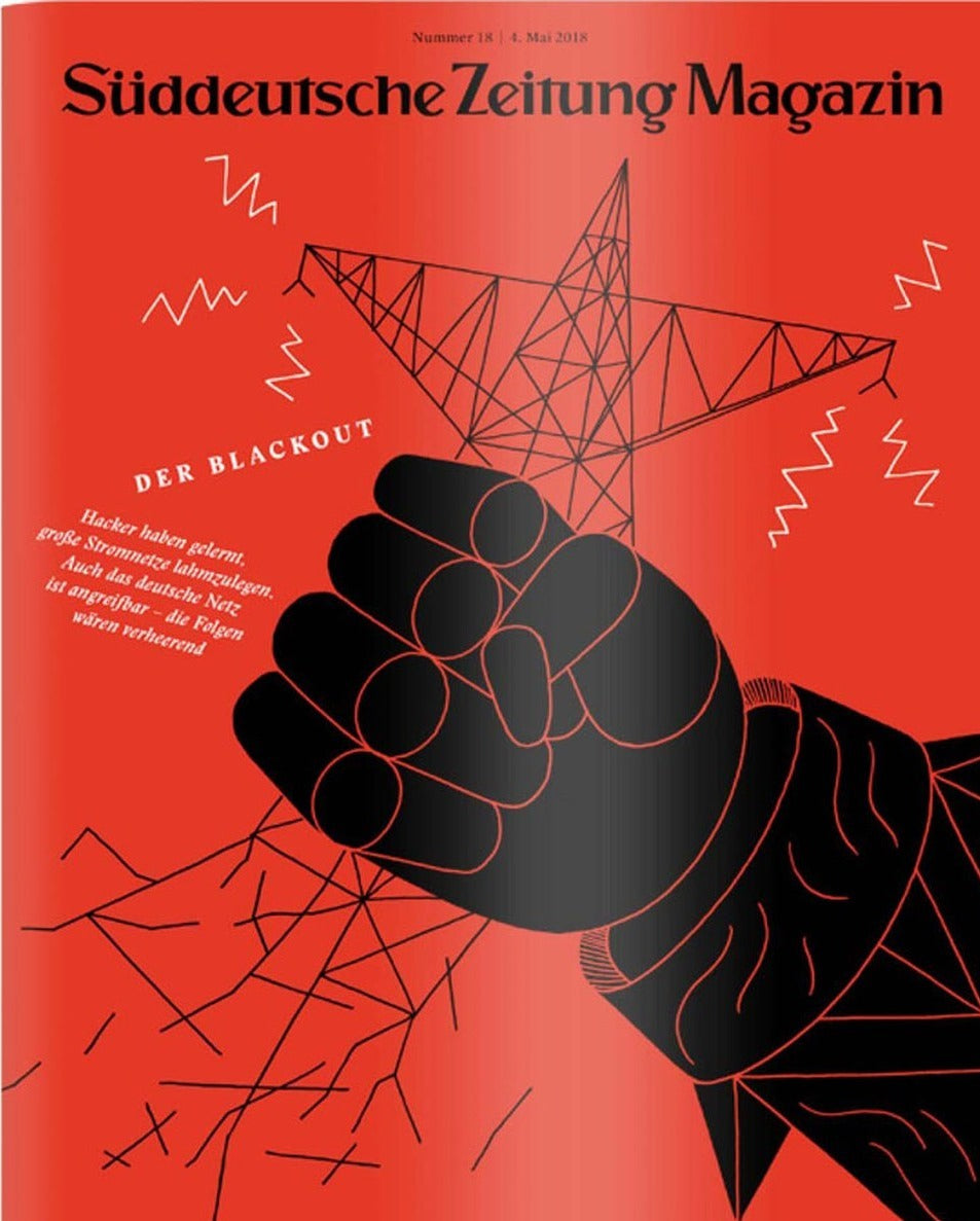 Süddeutsche Zeitung Magazin Deutschland 2018-18 Cyberangriff Stromnetzsicherheit Blackout