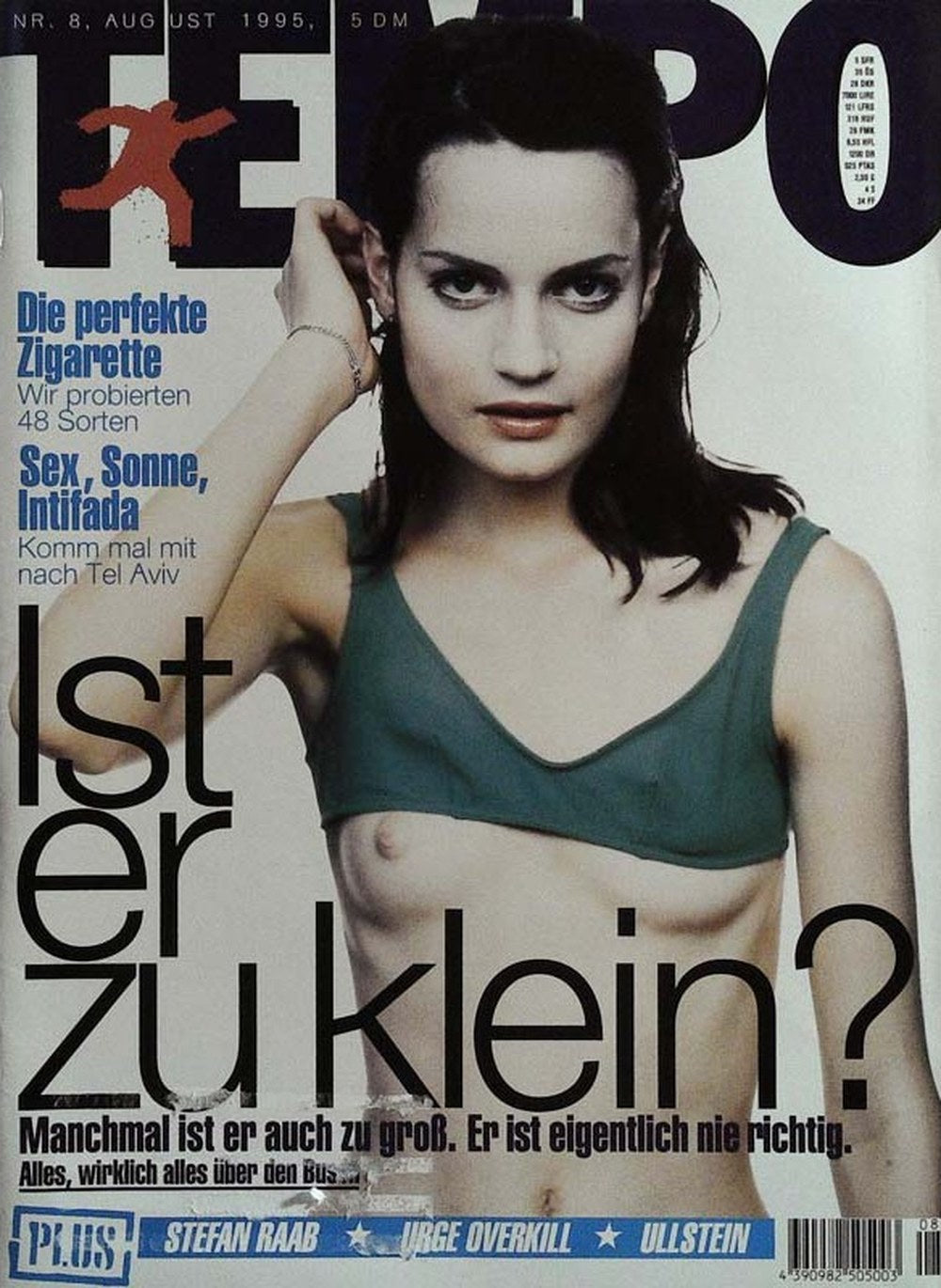 Tempo Magazin Deutschland 1995-08 Stefan Raab Urge Overkill