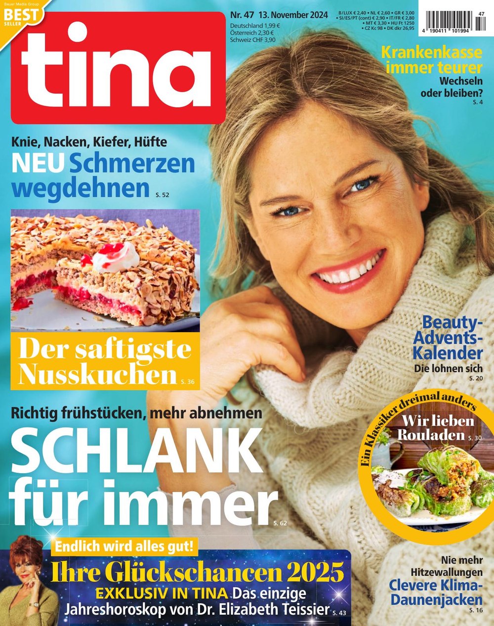 Tina Magazin Niederlande 2024-47 Dr. Elizabeth Teissier