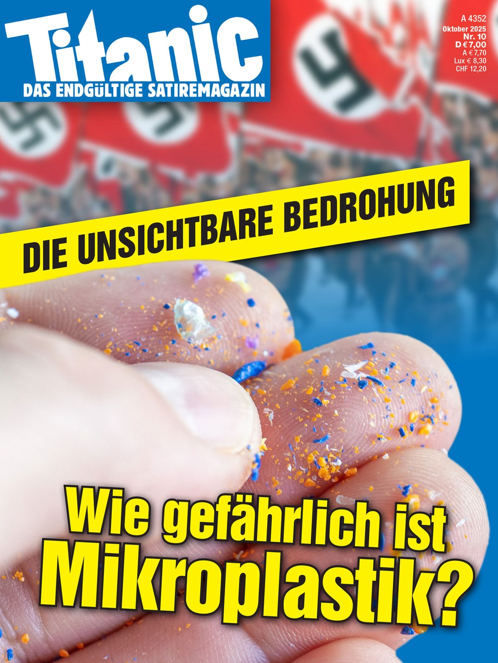 Titanic Magazin Deutschland 2025-10 Mikroplastik Umweltbelastung Gesundheitsgefahr