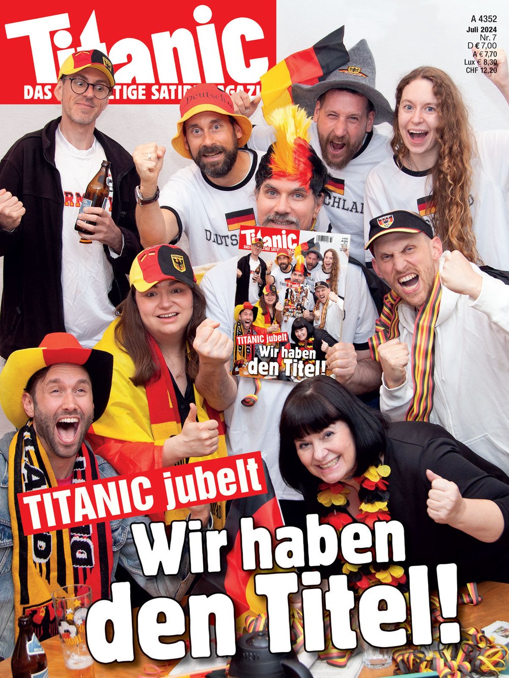 Titanic Magazin Deutschland 2024-07 Titanic Magazine Editorial Staff