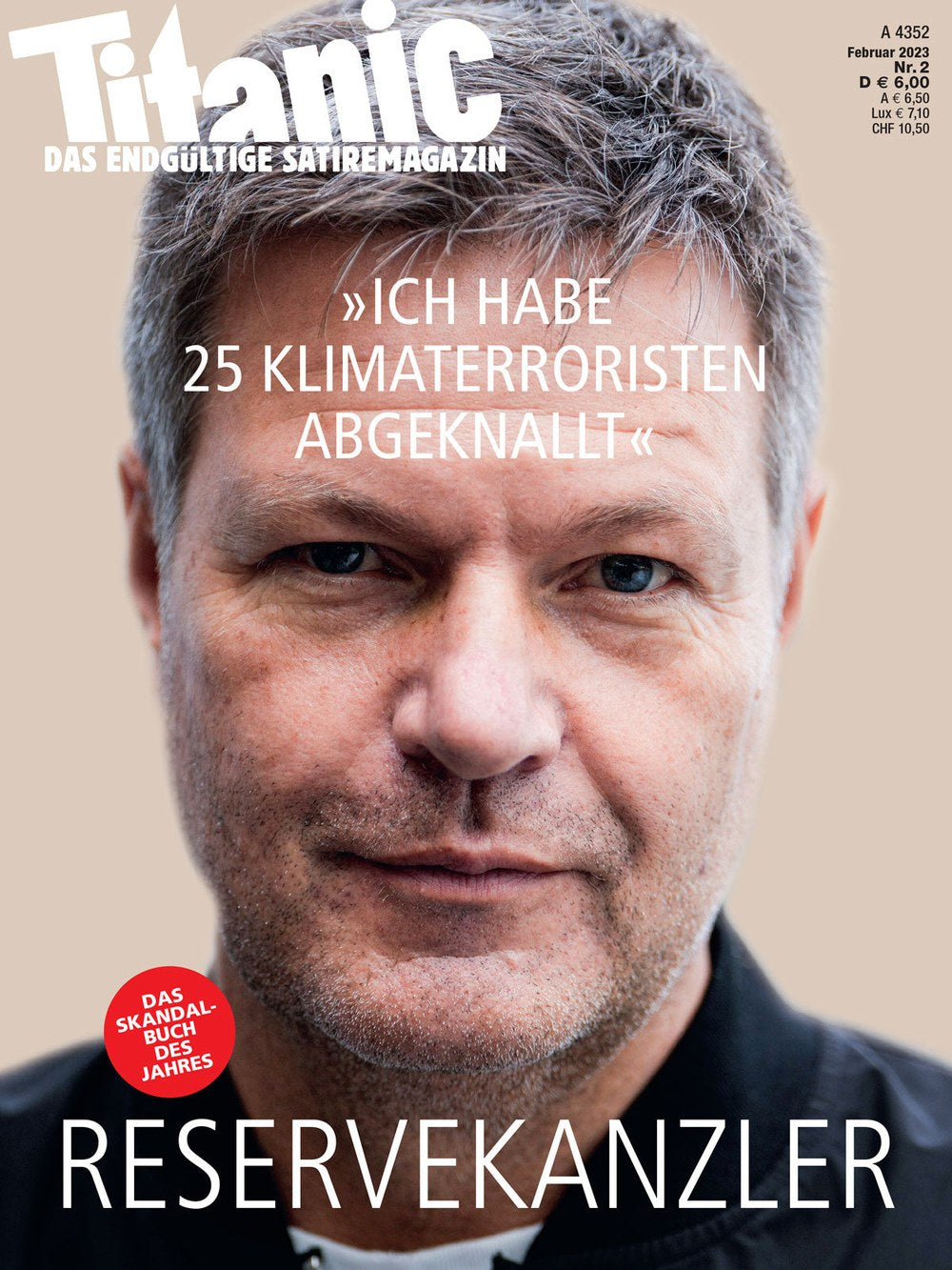 Titanic Magazin Deutschland 2023-02 Robert Habeck