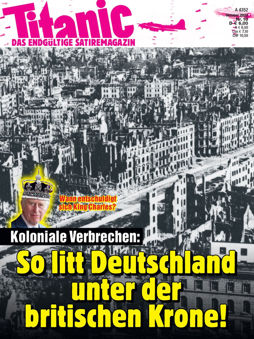 Titanic Magazin Deutschland 2022-10 King Charles III