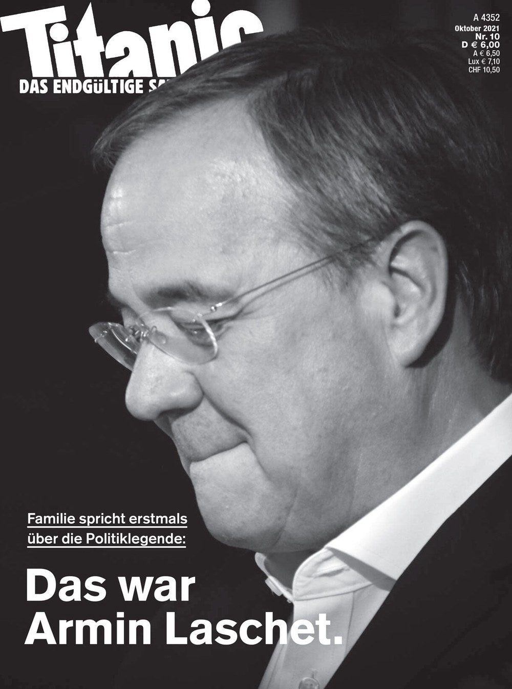 Titanic Magazin Deutschland 2021-10 Armin Laschet