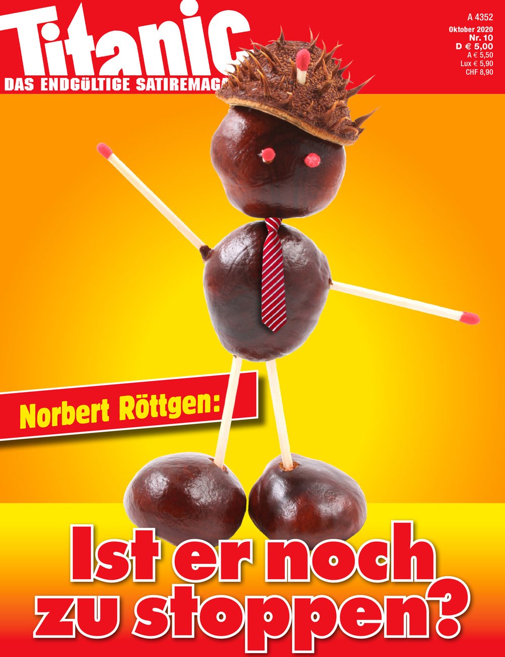 Titanic Magazin Deutschland 2020-10 Norbert Röttgen