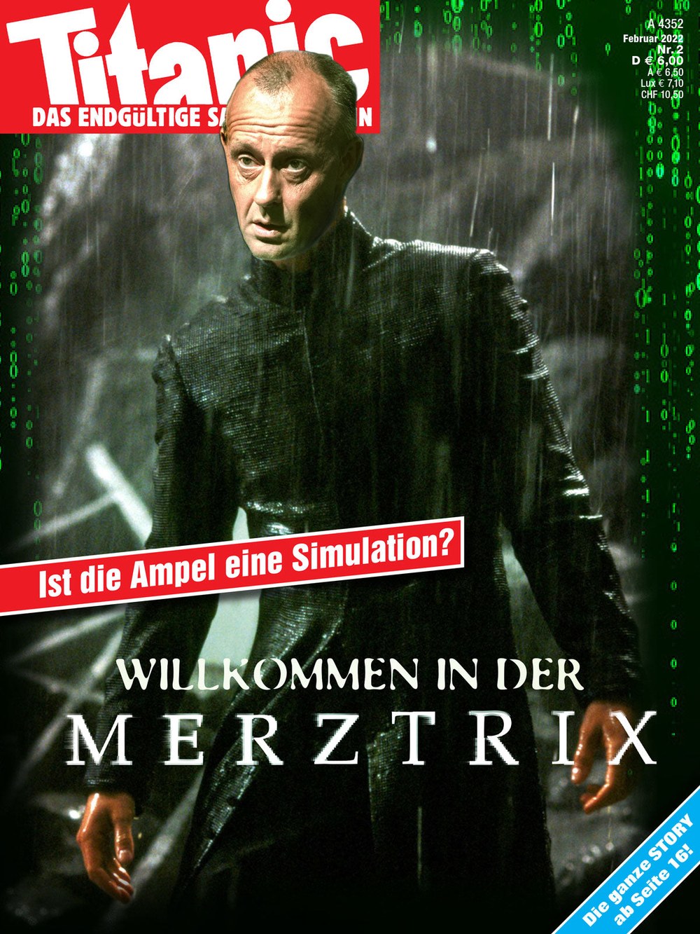 Titanic Magazin Deutschland 2022-02 Friedrich Merz
