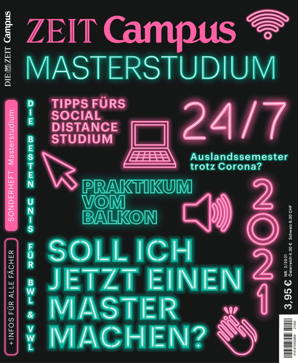 Zeit Campus Magasin Tyskland 2021-02