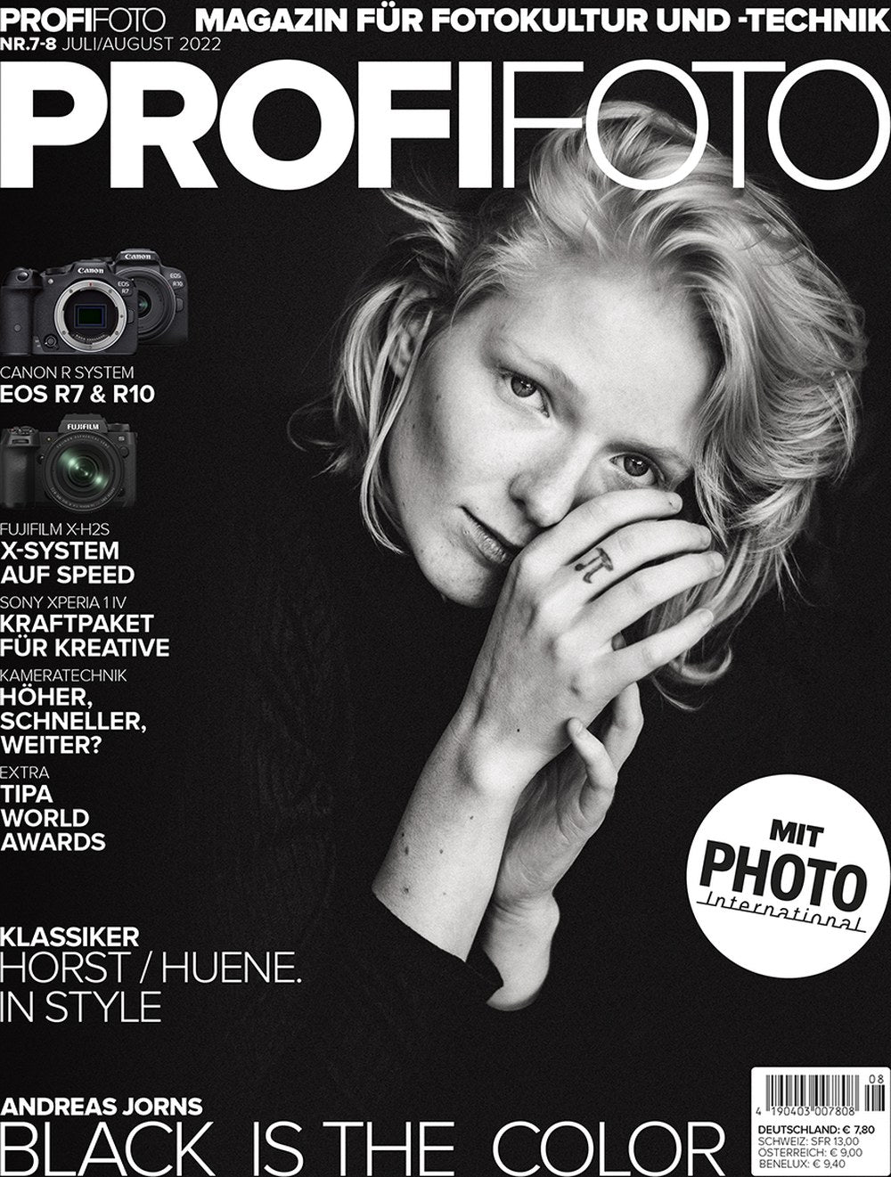 ProfiFoto Magazin Deutschland 2022-08 Andreas Jorns Horst P. Horst