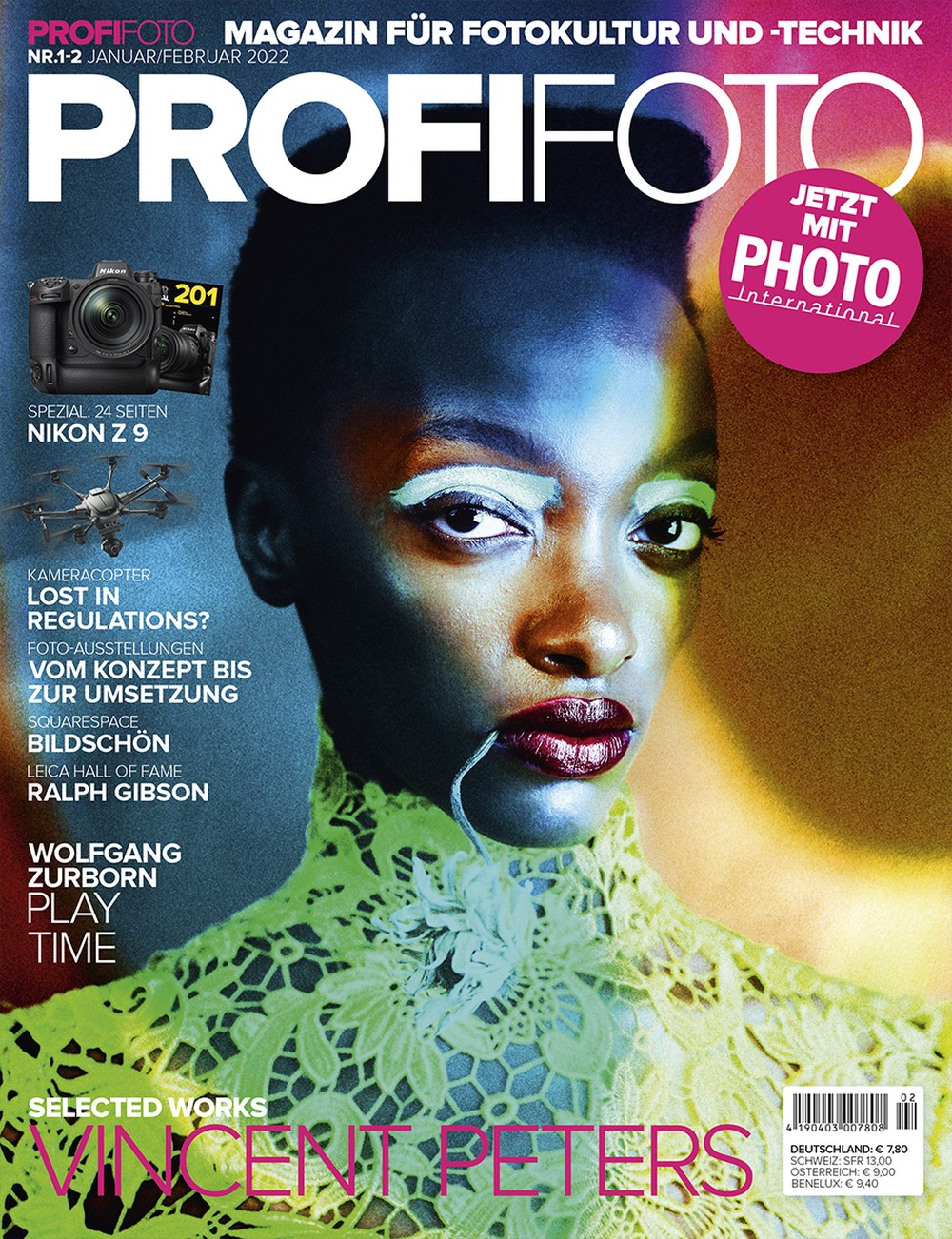 ProfiFoto Magazin Deutschland 2022-02 Vincent Peters Ralph Gibson Wolfgang Zurborn