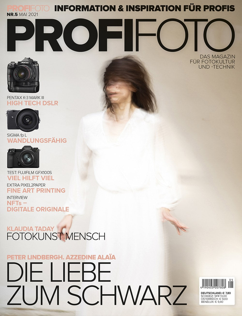 ProfiFoto Magazin Deutschland 2021-05 Klaudia Taday Peter Lindbergh Azzedine Alaïa