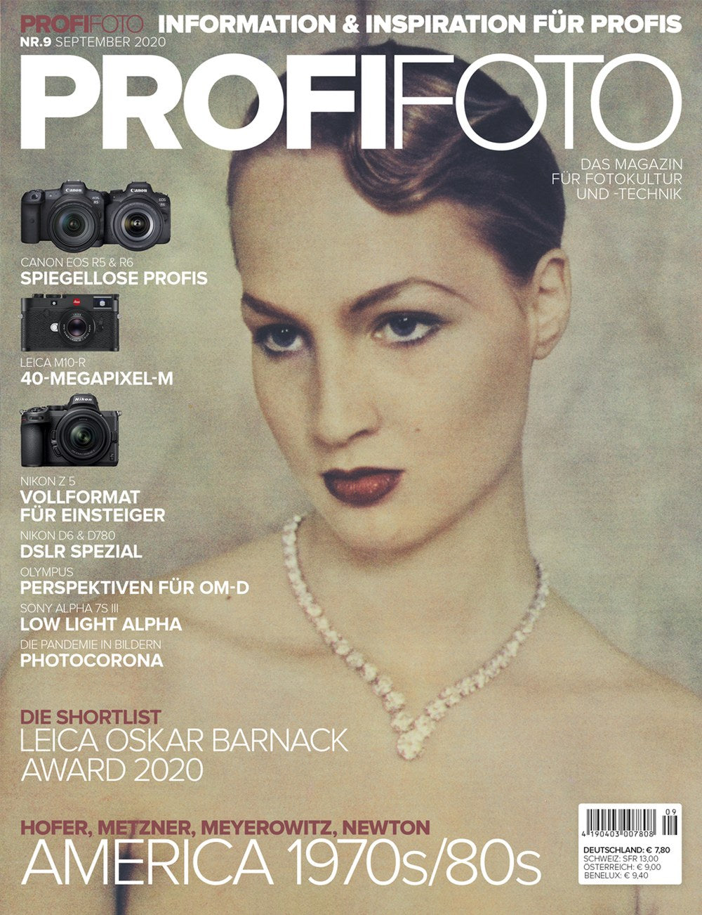 ProfiFoto Magazin Deutschland 2020-09 Evelyn Hofer Helmut Newton Joel Meyerowitz Sheila Metzner