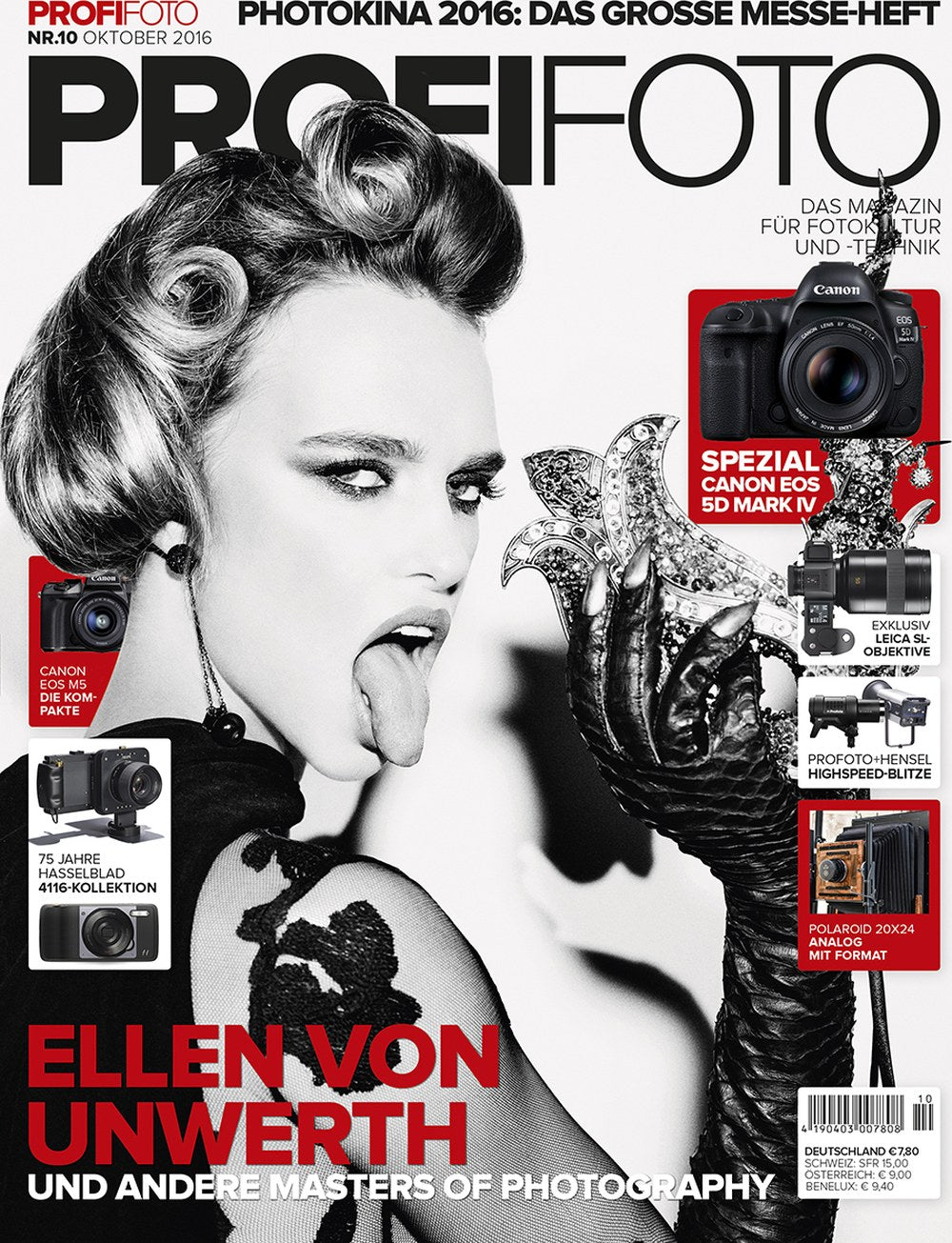 ProfiFoto Magazin Deutschland 2016-10 Ellen Von Unwerth