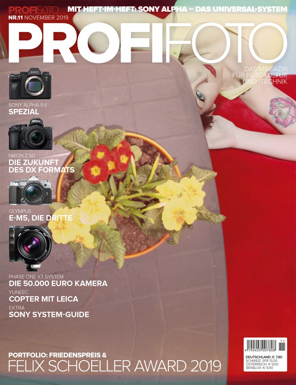 ProfiFoto Magazin Deutschland 2019-11 Sony Alpha 9 II Nikon Z 50 DX-Format
