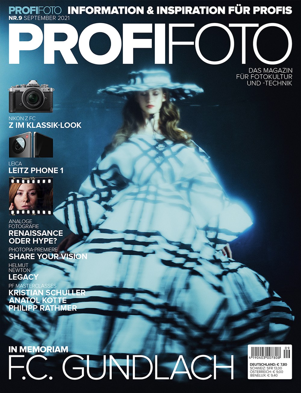 ProfiFoto Magazin Deutschland 2021-09 F.C. Gundlach Kristian Schuller Anatol Kotte Philipp Rathmer Helmut Newton