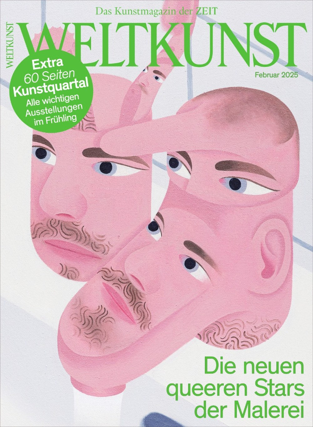 Weltkunst Magazin Deutschland 2025-237 Queere Kunst Malerei Kunstausstellungen