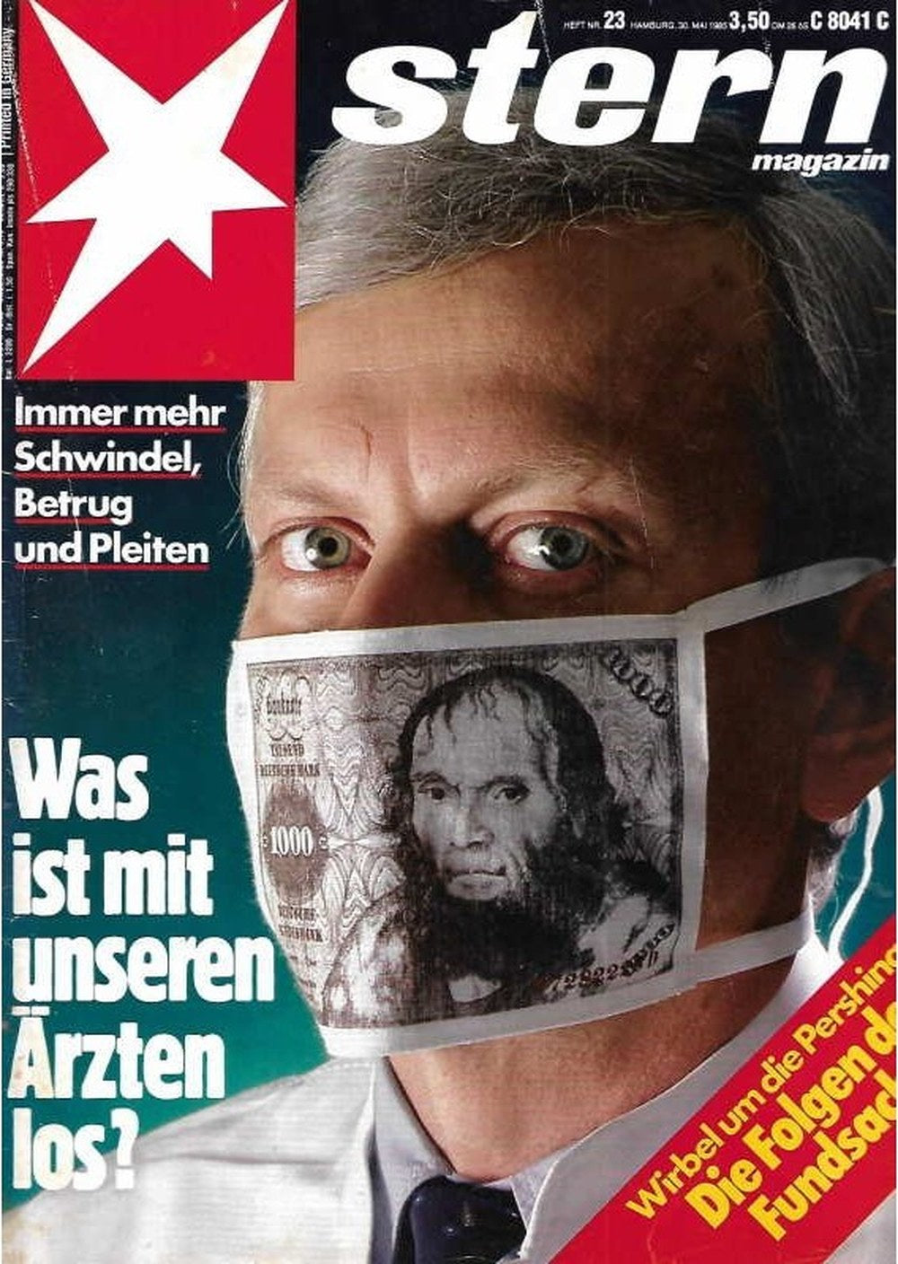Stern Magazin Deutschland 1985-23 Ärzte Gesundheitswesen Schwindel