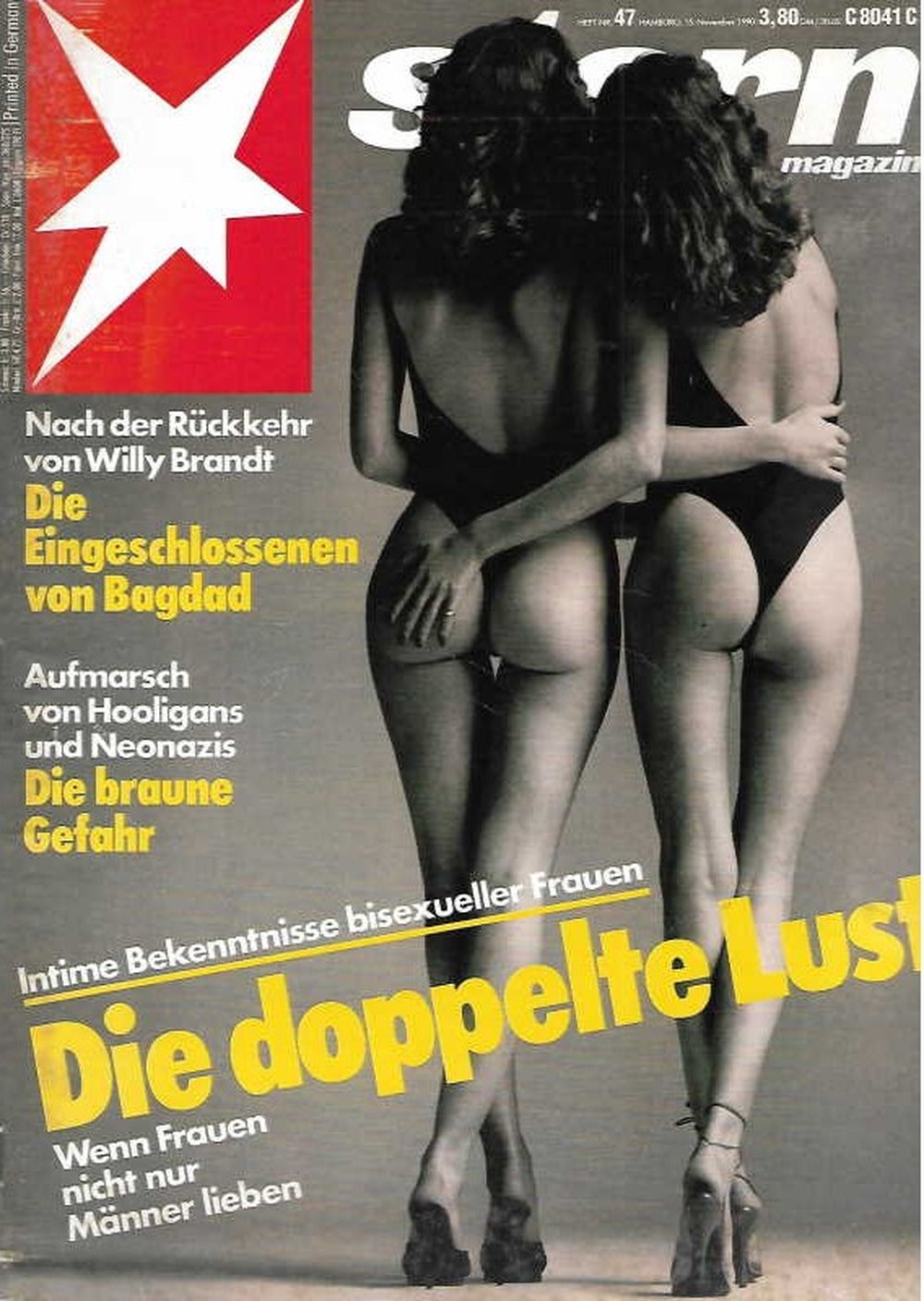 Stern Magazin Deutschland 1990-47 Willy Brandt