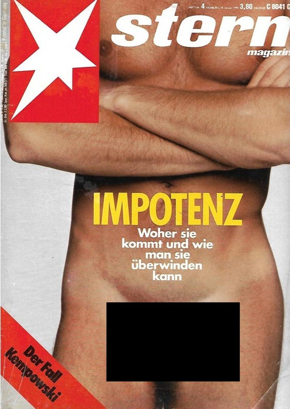 Stern Magazin Deutschland 1990-04 Walter Kempowski
