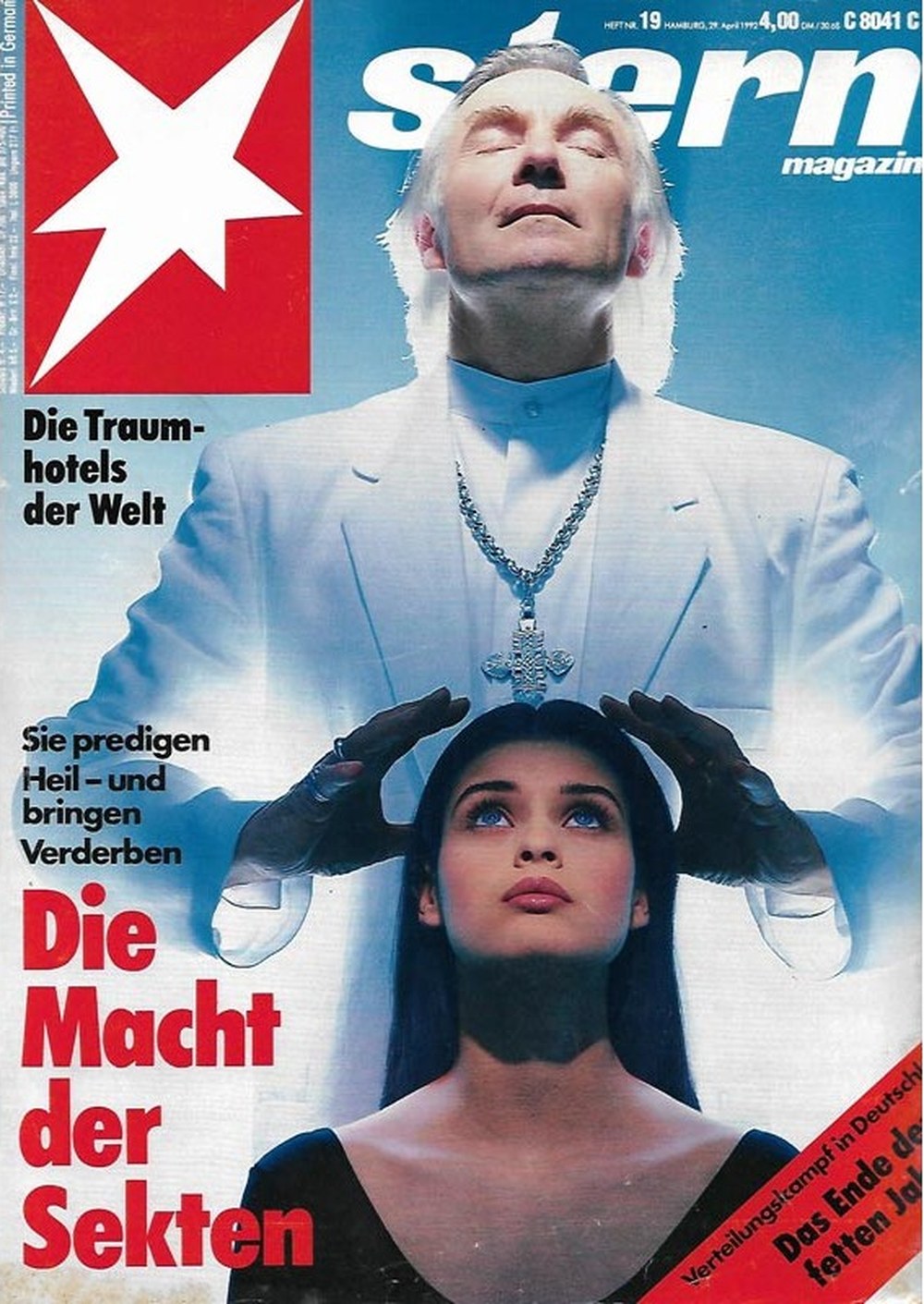 Stern Magazin Deutschland 1992-19 Kulte Sekten Traumhotels