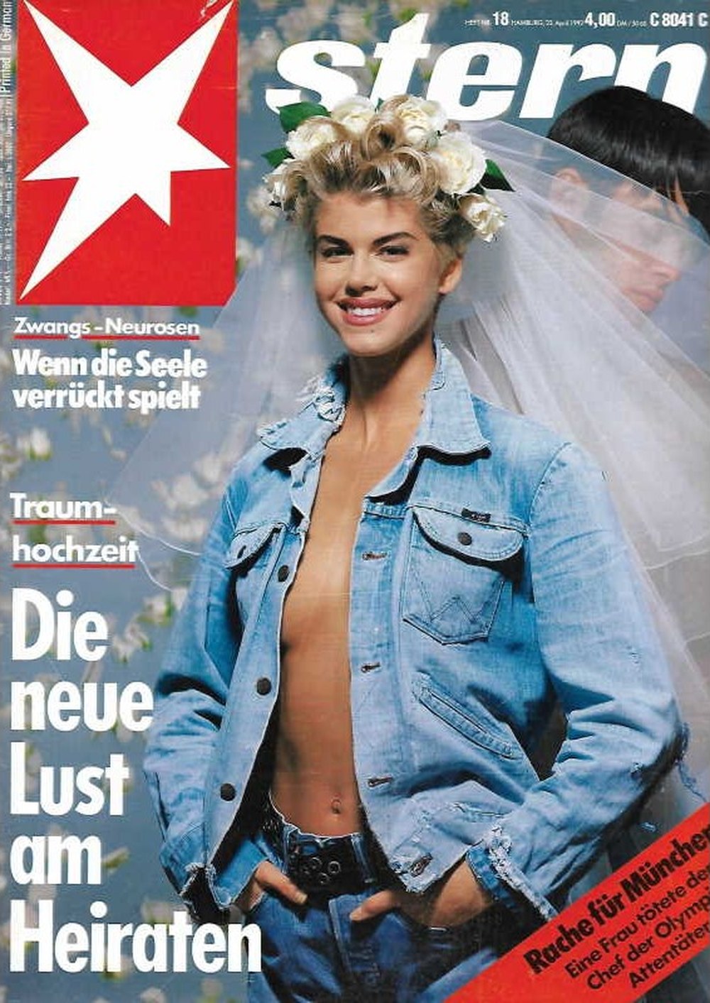 Stern Magazin Deutschland 1992-18 Traumhochzeit Heiraten Zwangsneurosen