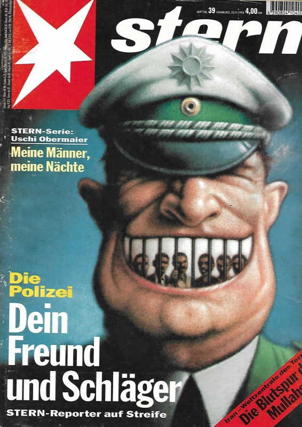 Stern Magazin Deutschland 1994-39 Uschi Obermaier