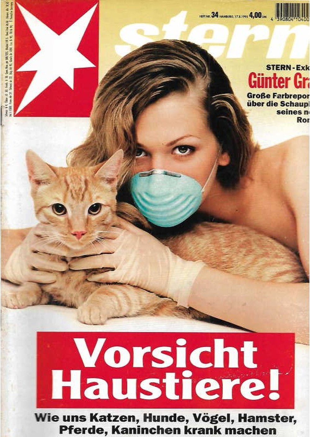 Stern Magazin Deutschland 1995-34 Günter Grass
