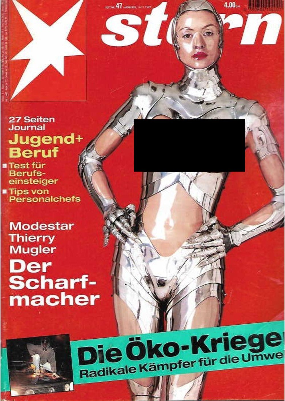 Stern Magazin Deutschland 1995-47 Thierry Mugler