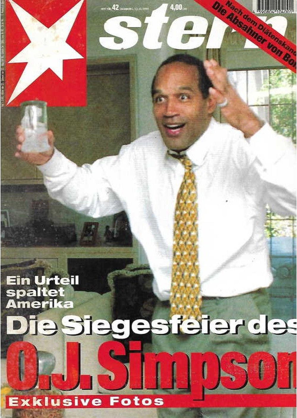 Stern Magazin Deutschland 1995-42 O.J. Simpson