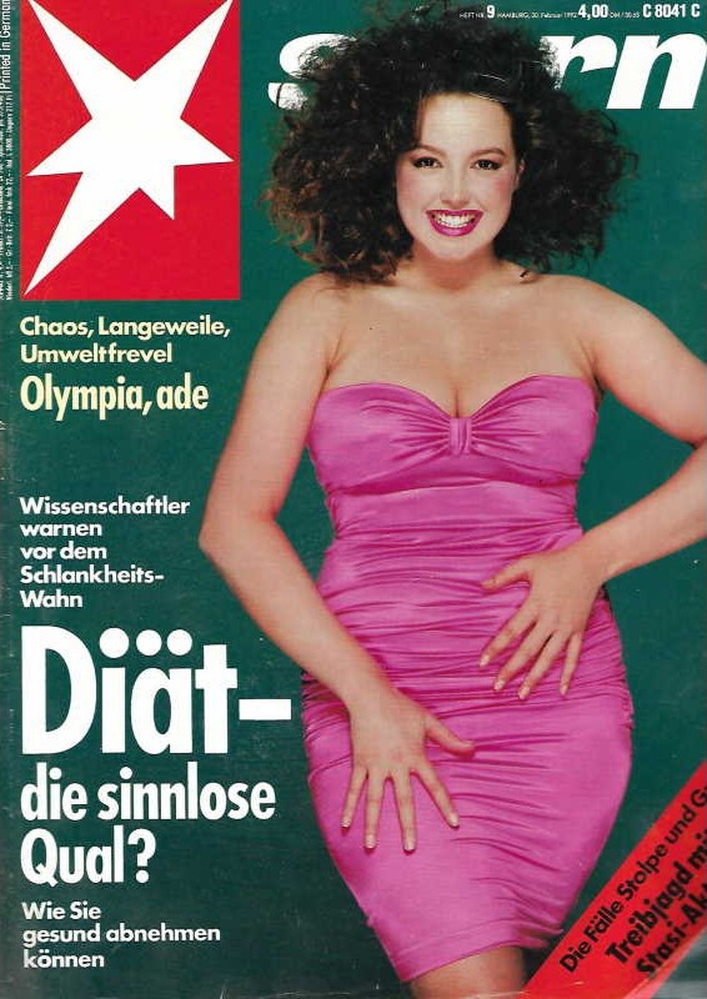Stern Magazin Deutschland 1992-09 Diät Schlankheitswahn Gesund Abnehmen