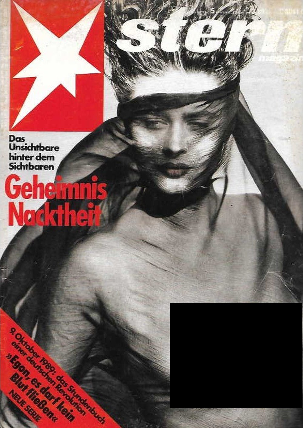 Stern Magazin Deutschland 1990-05 Nacktheit Aktfotografie Deutsche Revolution 1989