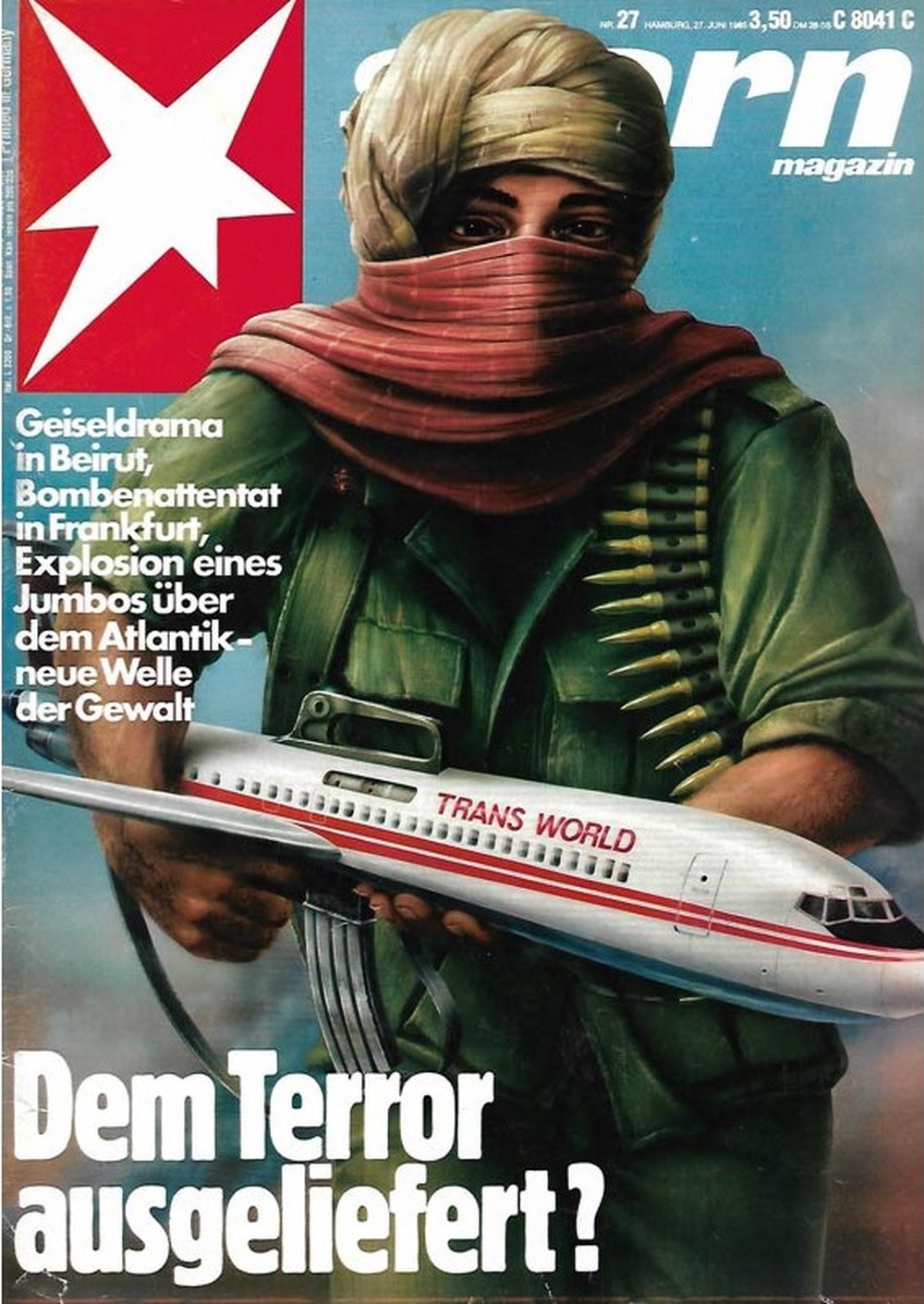 Stern Magazin Deutschland 1985-27 Terrorismus Geiselnahme Beirut