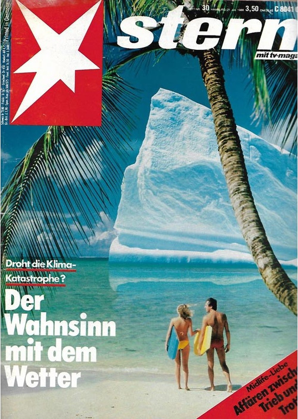 Stern Magazin Deutschland 1988-30 Klimakatastrophe Wetter Erderwärmung