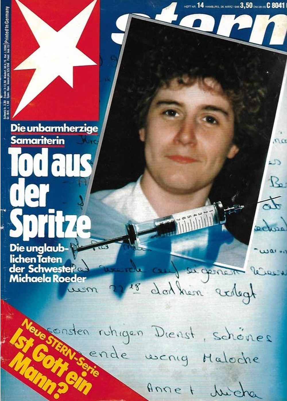 Stern Magazin Deutschland 1986-14 Michaela Roeder