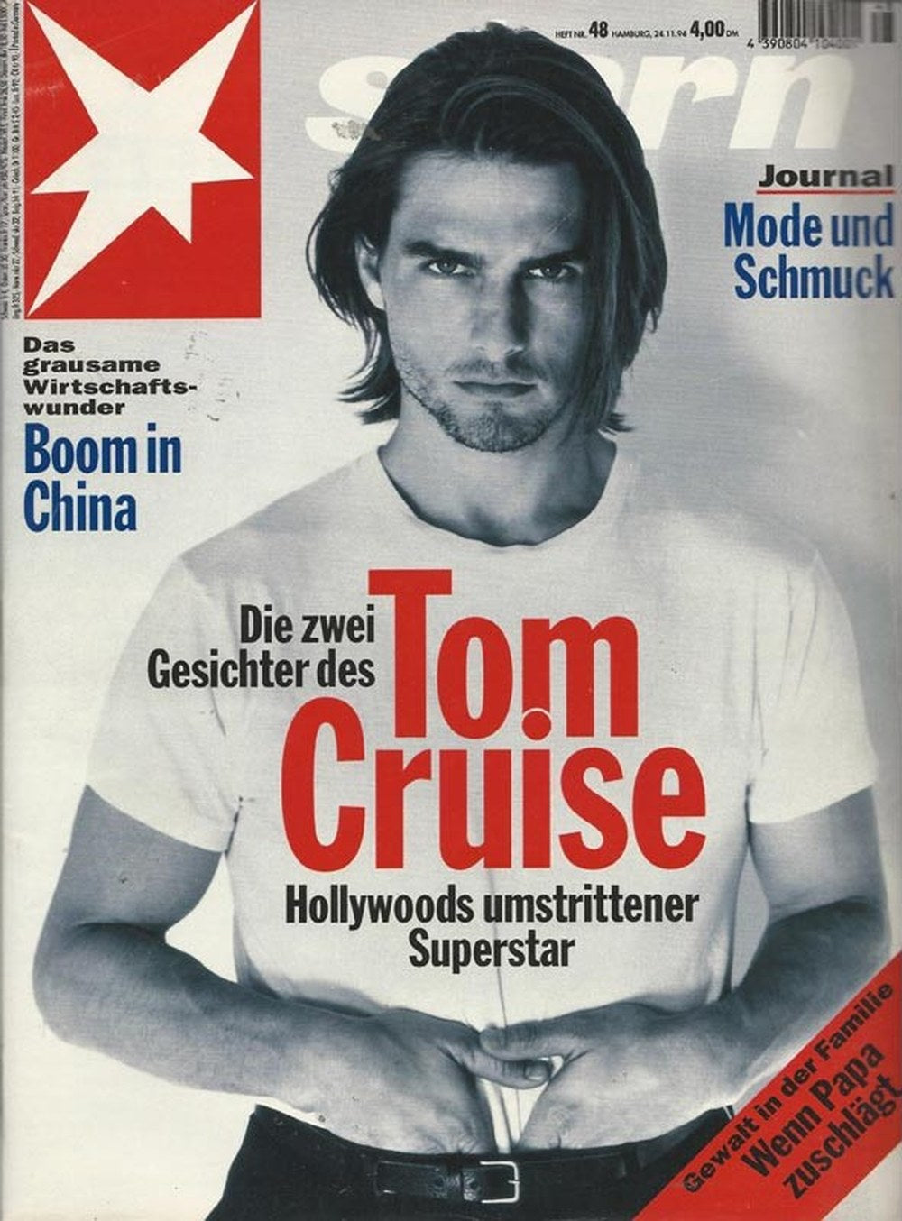 Stern Magazin Deutschland 1994-48 Tom Cruise