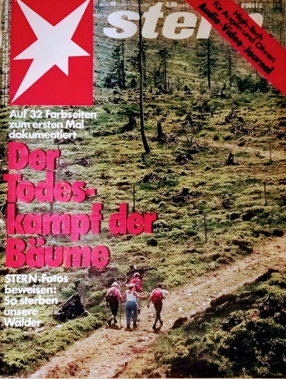 Stern Magazin Deutschland 1989-45 Waldsterben Umweltkrise Saurer Regen