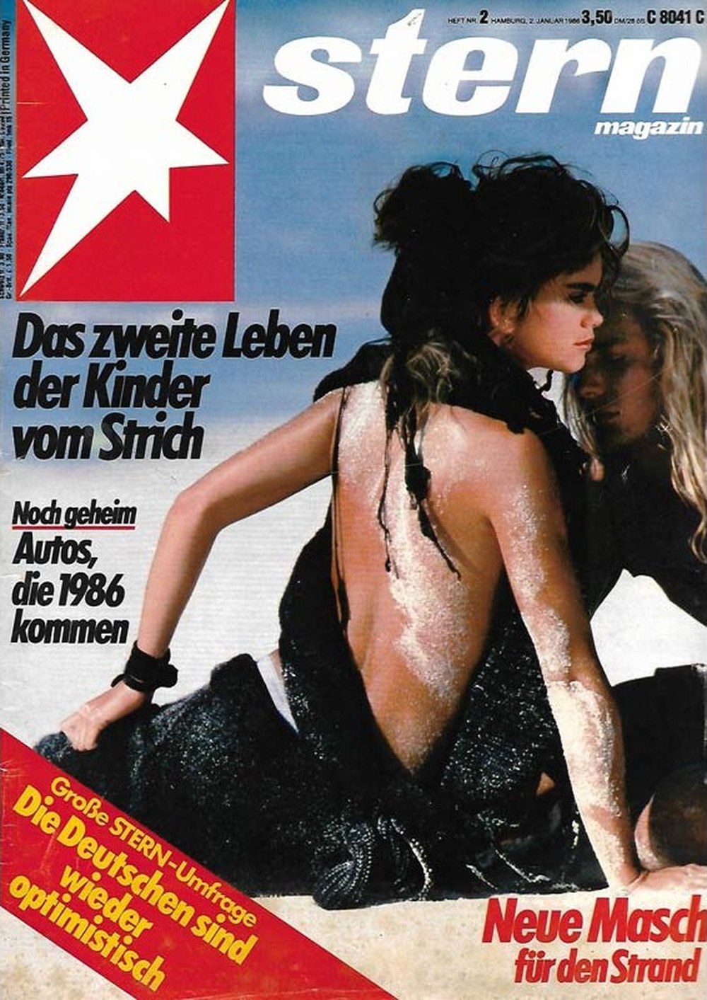 Stern Magazin Deutschland 1986-02 Automobil-Vorschau 1986 Straßenkinder-Rehabilitation Strandmode